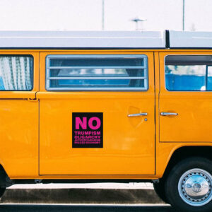 No Trumpism Fight the Oligarchy Sticker