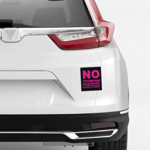 No Trumpism Fight the Oligarchy Sticker