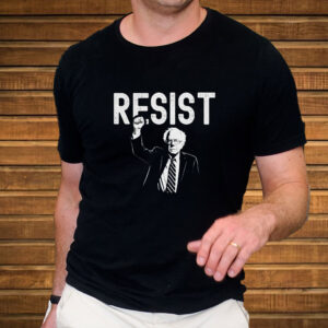 RESIST Bernie Sanders, Anti Trump, Anti-Maga T-Shirt
