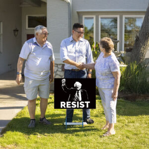 RESIST Bernie Sanders, Anti-Trump Yard Sign