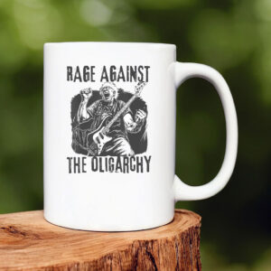 Rage Against Oligarchy Bernie Sanders Fight Protest Resist Vintage Mug