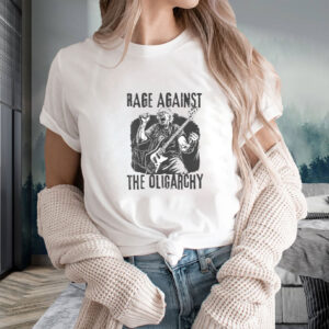 Rage Against Oligarchy Bernie Sanders Fight Protest Resist Vintage T-Shirt