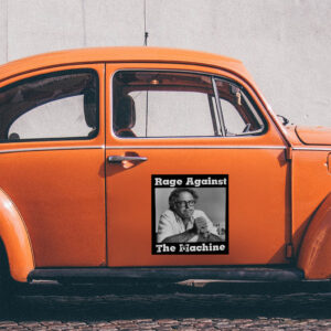 Rage Against The Machine Bernie Sanders 2025, Fight Oligarchy Sticker