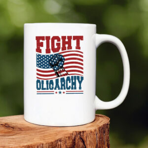 Rage Against The Machine, Fight Oligarchy Anti Trump Mug