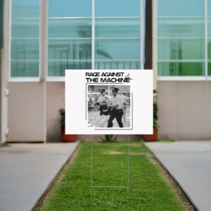 Rage Against The Machine Fight Oligarchy Tour Yard Sign