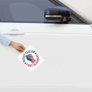 Rage Against The Machine, Resist Fascism Fight Oligarchy Sticker