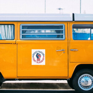 Rage Against The Machine, Resist Fascism Fight Oligarchy Sticker