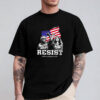 Resist, Bernie Sanders AOC Fighting Oligarchy Tour T-shirt