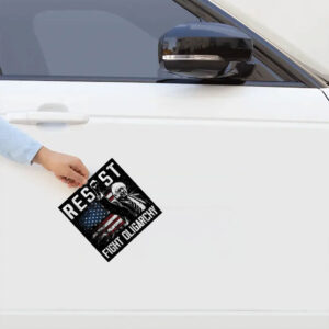 Resist Bernie Sanders Fight Oligarchy Freedom Protest Sticker