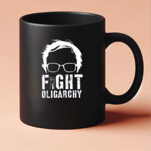 Resist with Bernie Sanders and AOC, Fight Oligarchy Mug
