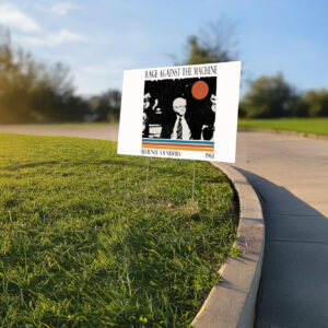 Retro Bernie Sanders Yard Sign