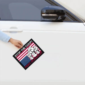 Stop The Coup Fighting Oligarchy Sticker