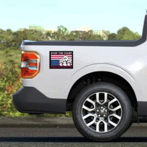 Stop The Coup Fighting Oligarchy Sticker