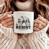 The Fight Oligarchy Tour 2025 Mug Bernie and AOC Political Protest Mug
