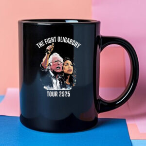 The Fight Oligarchy Tour 2025 Shirt, Funny Political Mug