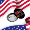 Unpaid Protester Pin Button