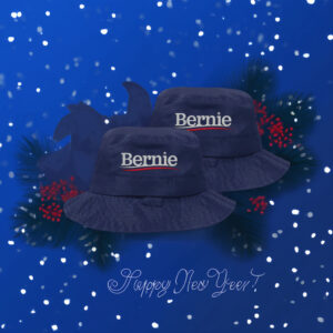 Bernie Embroidered Bucket Hat