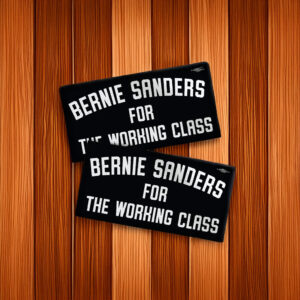 Bernie For The Working Class Vinyl Sticker