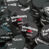 Bernie Medicare For All Mylar Button