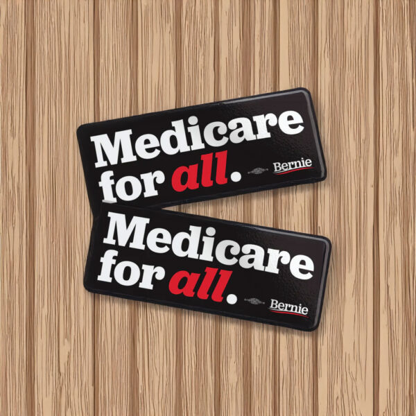 Bernie Medicare For All Vinyl Sticker