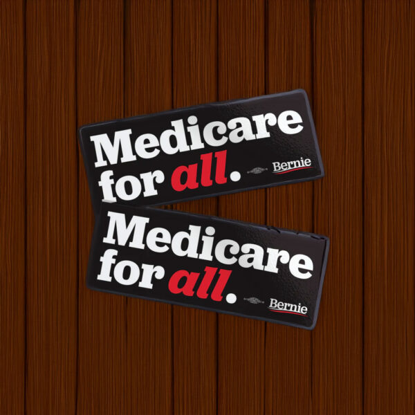 Bernie Medicare For All Vinyl Sticker