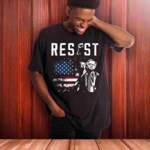 Bernie-Sanders-Resist-Shirt-–-American-Flag-Protest-Tee-US