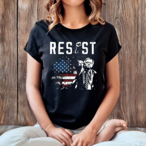 Bernie-Sanders-Resist-Shirt-–-American-Flag-Protest-Tee-USA