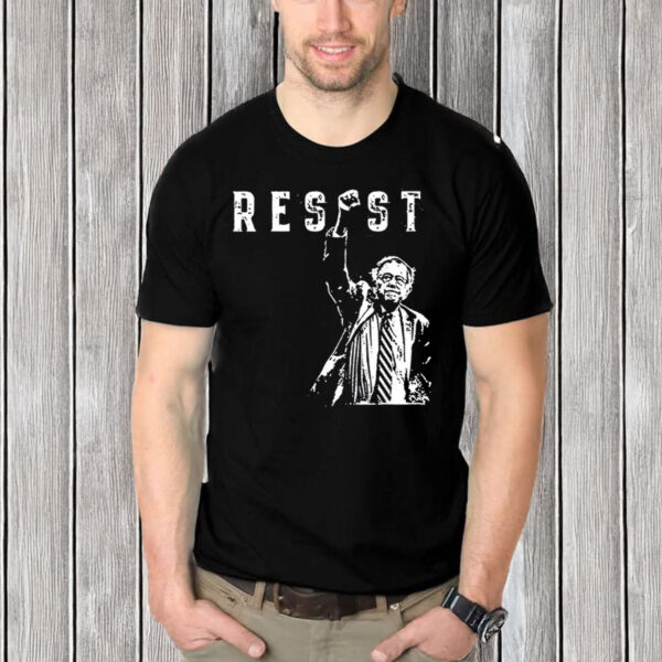 Bernie-Sanders-Resist-Shirt-–-Progressive-Activist-Tee