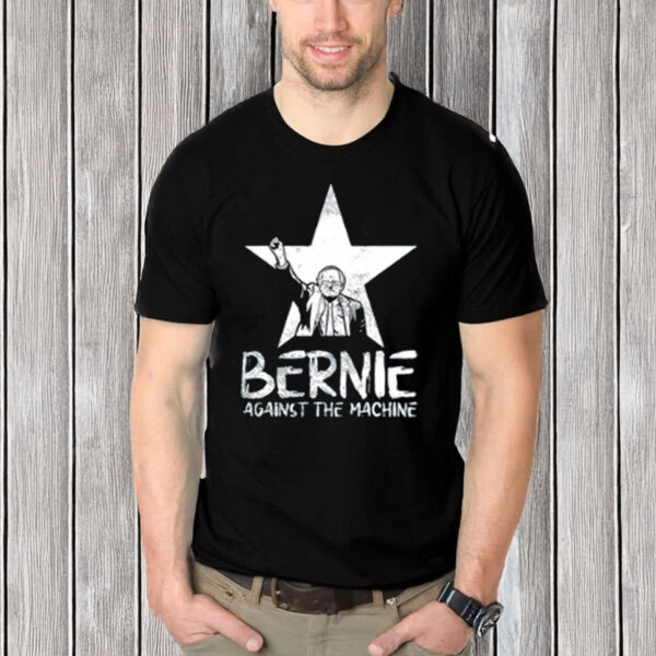 Bernie-Sanders-Shirt-–-Against-the-Machine-Star-Graphic-Tee