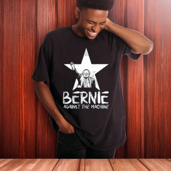 Bernie-Sanders-Shirt-–-Against-the-Machine-Star-Graphic-Tee-US