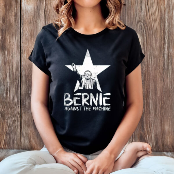 Bernie-Sanders-Shirt-–-Against-the-Machine-Star-Graphic-Tee-USA