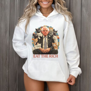 Bernie-Sanders-Shirt-–-Eat-the-Rich-Cat-Revolution-Tees