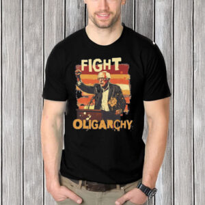 Bernie-Sanders-Shirt-–-Fight-Oligarchy-Graphic-Tee