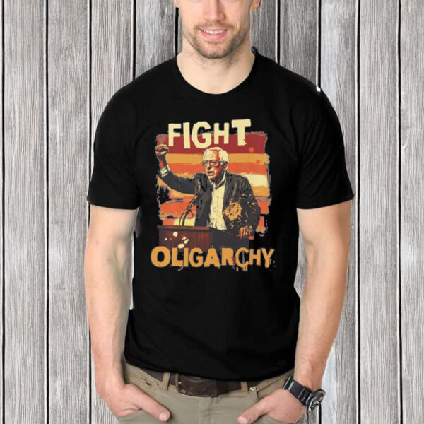 Bernie-Sanders-Shirt-–-Fight-Oligarchy-Graphic-Tee