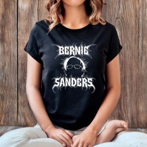 Bernie-Sanders-Shirt-–-Heavy-Metal-Logo-Graphic-Tee