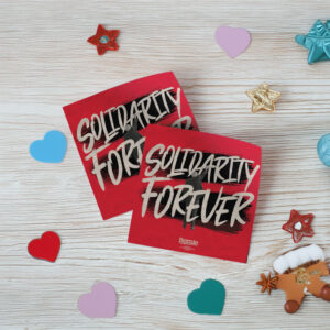 Bernie Sanders Solidarity Forever Vinyl Sticker