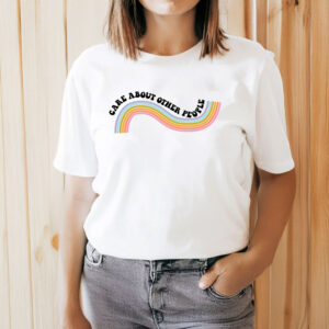 Care-About-Other-People-Rainbow-Shirt-USA