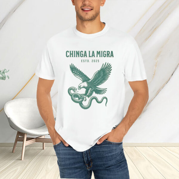 Chinga-La-Migra-Est.-2025-Eagle-Immigrant-Rights-Shirt