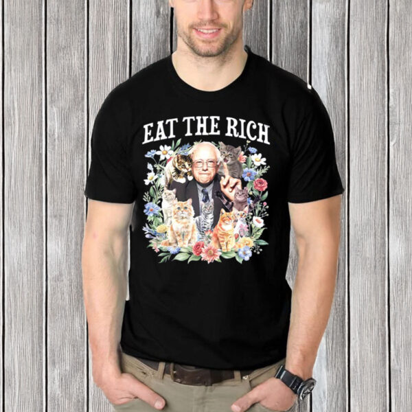 Eat-The-Rich-Bernie-Sanders-Cat-Shirt-USA