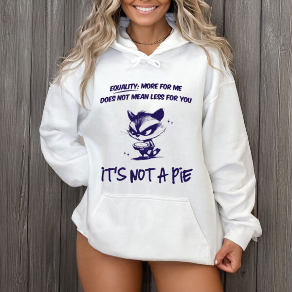 Equality-Is-Not-A-Pie-Raccoon-Political-Shirts