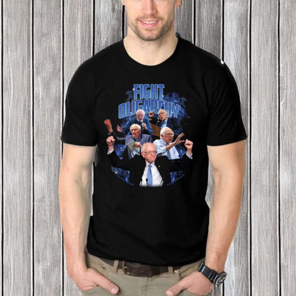 Fight-Oligarchy-Shirt-–-Bernie-Sanders-Speech-Collage-Tee