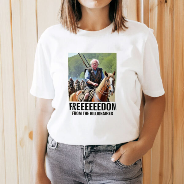 Freedom-From-Billionaires-Bernie-Sanders-Shirt