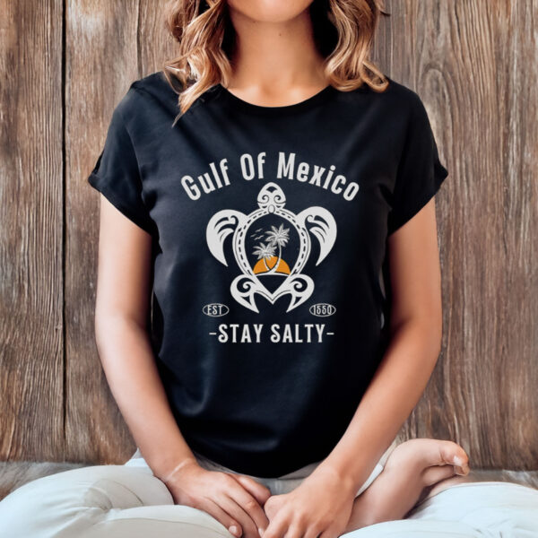 Gulf-of-Mexico-Turtle-Shirt-–-Stay-Salty-Retro-Tee-USA