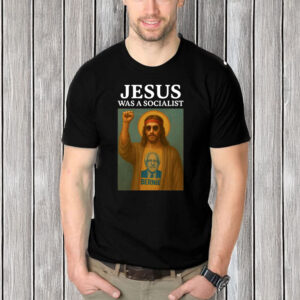 Jesus-Was-a-Socialist-Shirt-–-Bernie-Sanders-Icon-Tee