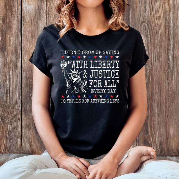 Liberty-and-Justice-For-All-Patriotic-Shirt