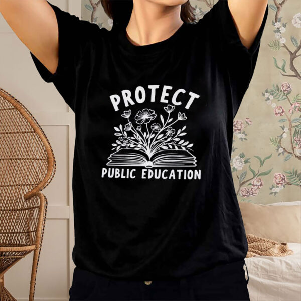 Protect-Public-Education-Floral-Book-Tee-USA