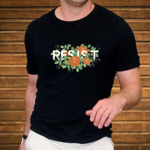 RESIST-Floral-Shirt-–-Feminist-Progressive-Protest-Tee