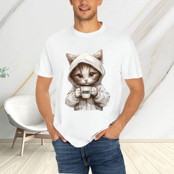 Resist-Cat-Hoodie-Shirt-–-Cute-Feline-Protest-Tee