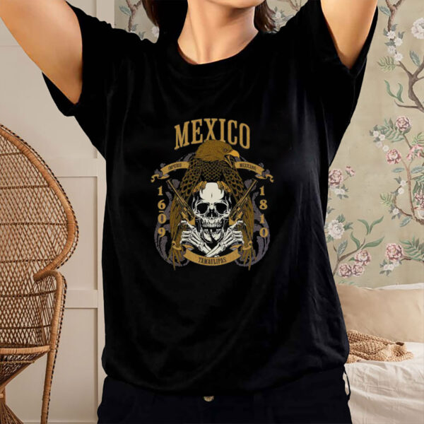 Tamaulipas-Mexico-Skull-Eagle-Heritage-Shirt