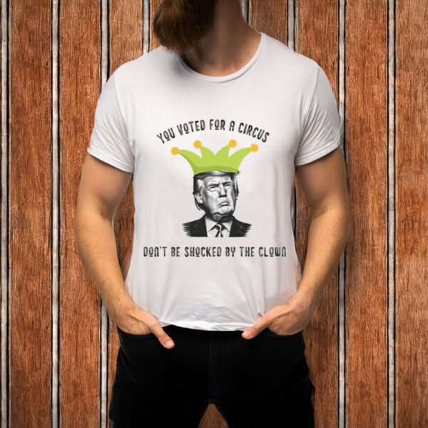 You-Voted-for-a-Circus-Shirt-–-Anti-Trump-Clown-Tee-USA